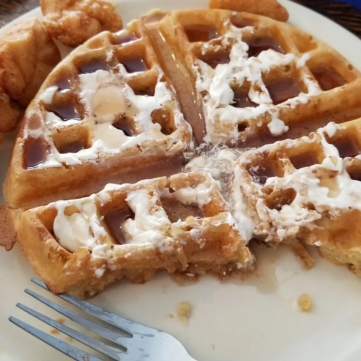 Cinnamon Roll Waffle