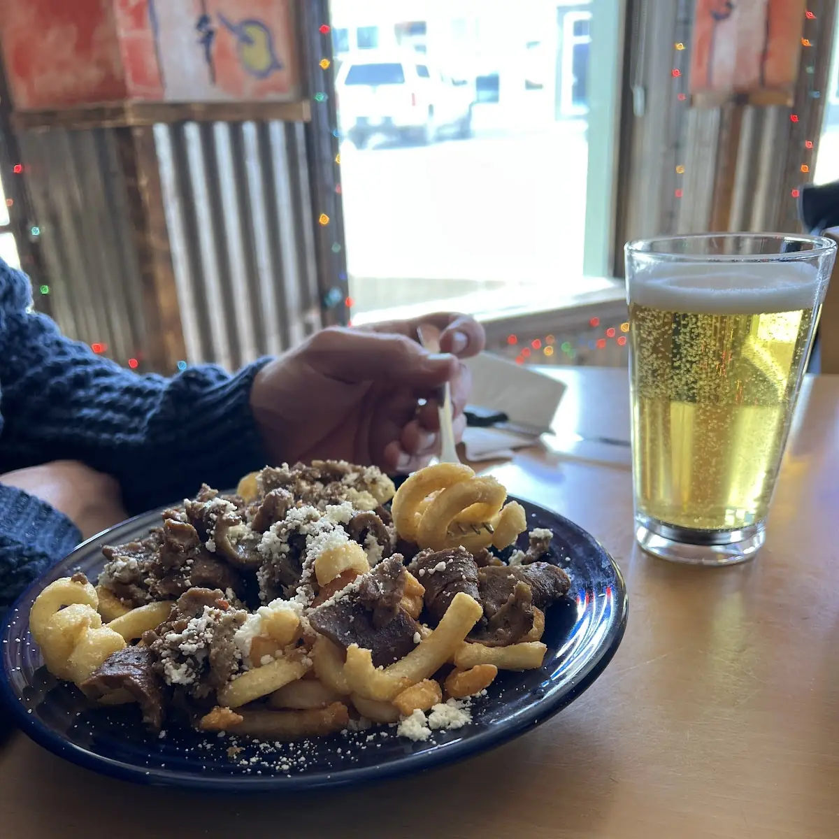 Greek Loaded Fries