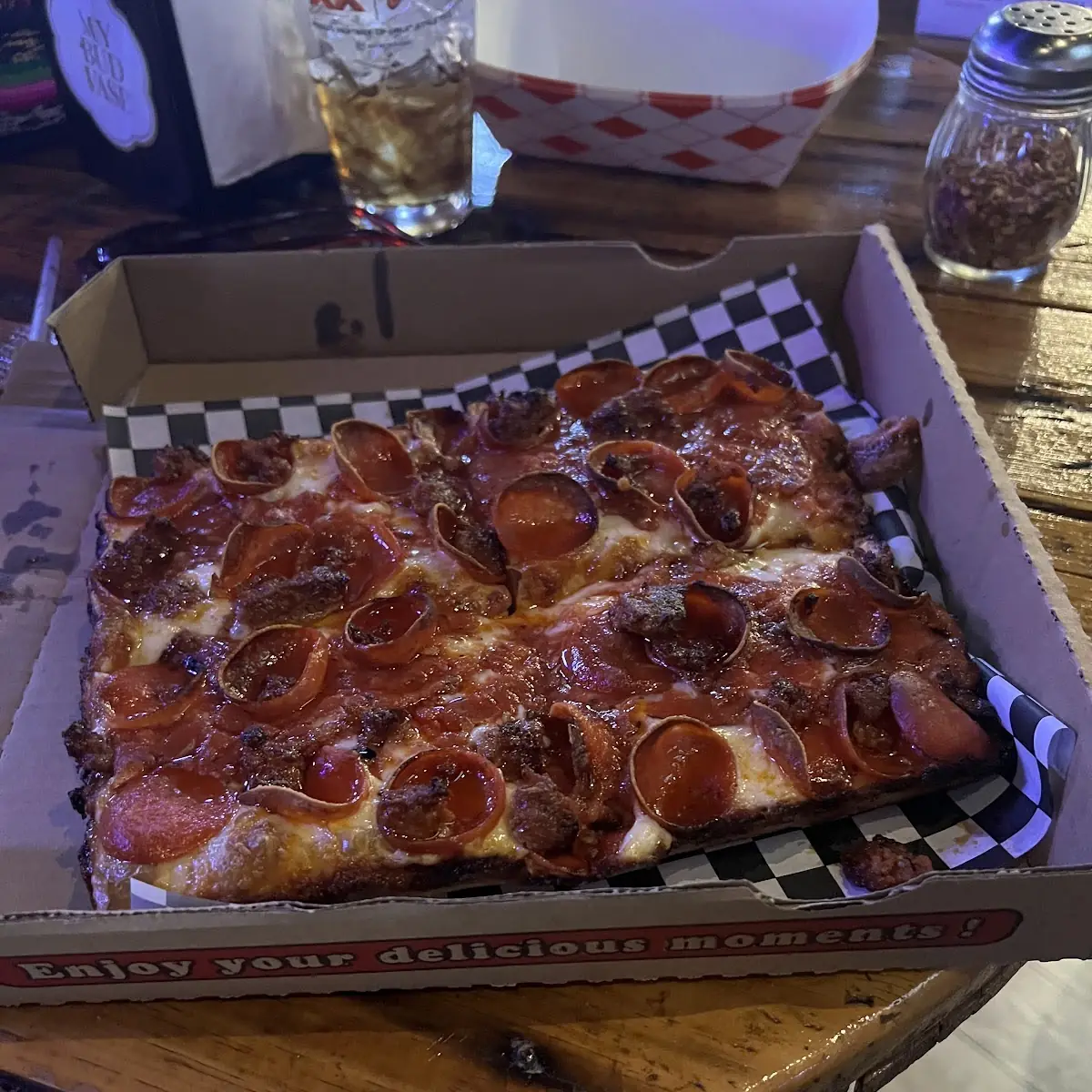 Pepperoni Sausage Pizza