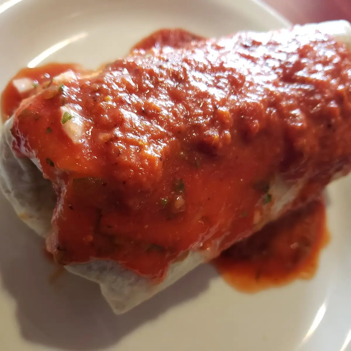 Suiza Cheese Enchilada