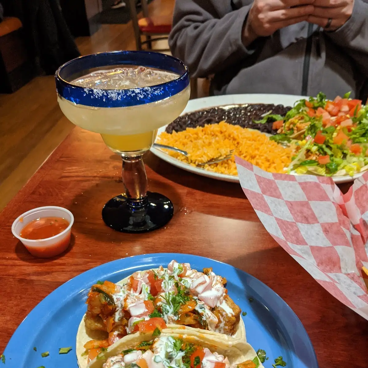 Kimchi Fish Tacos