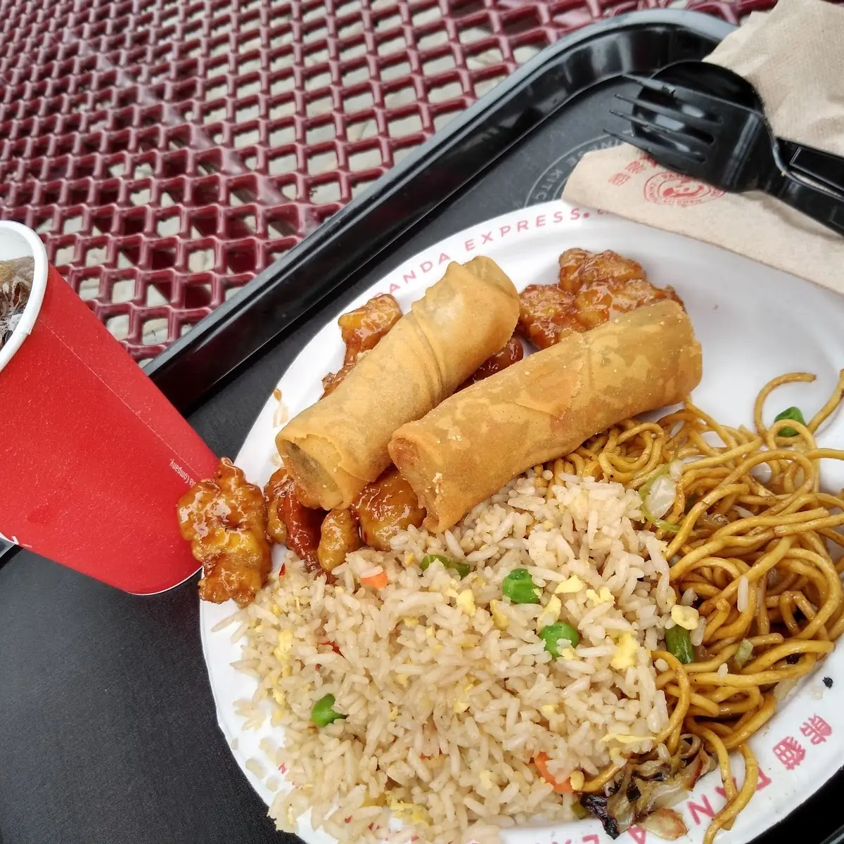 Cedar Point Panda Express Fried Rice Noodles