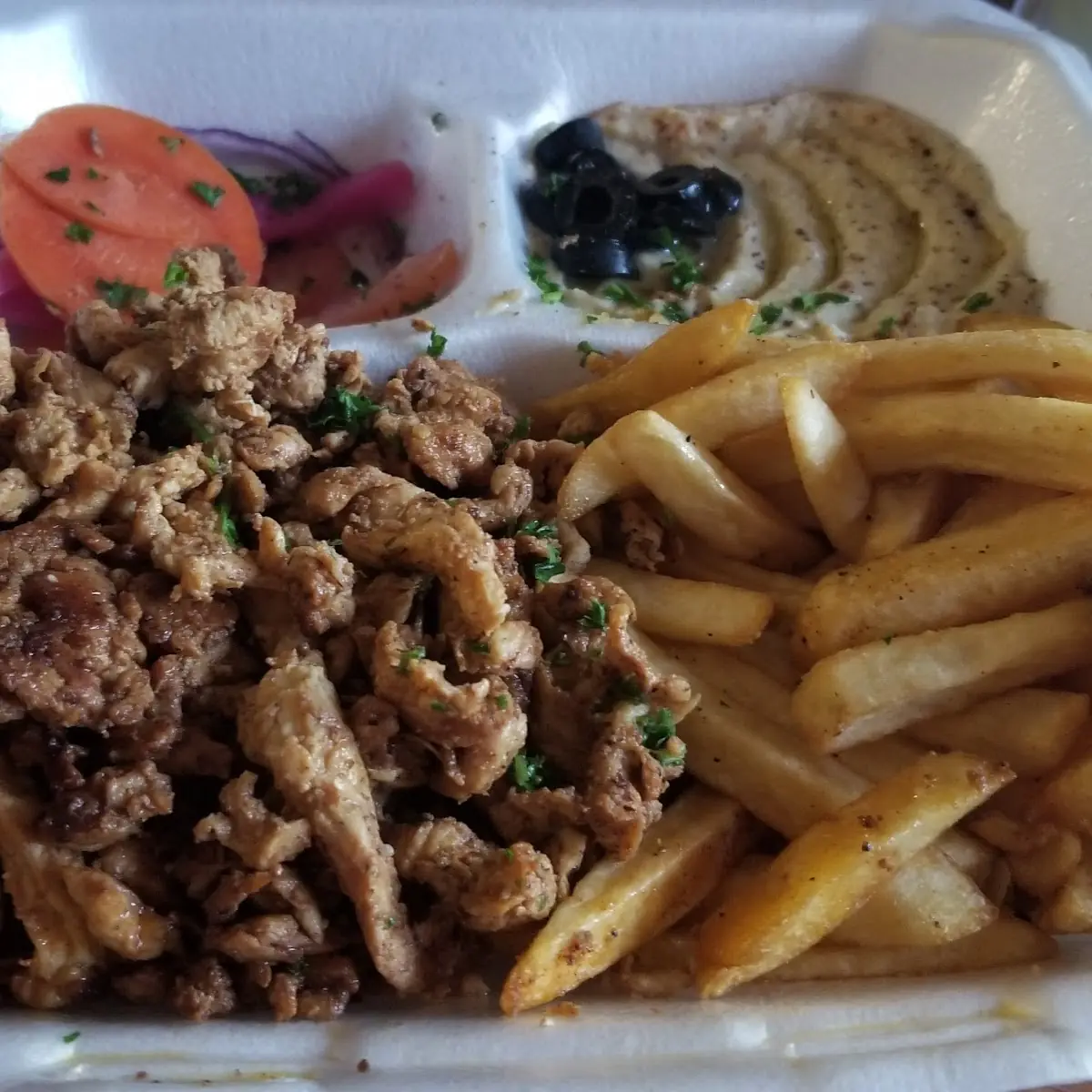 Chicken Shawarma Plate