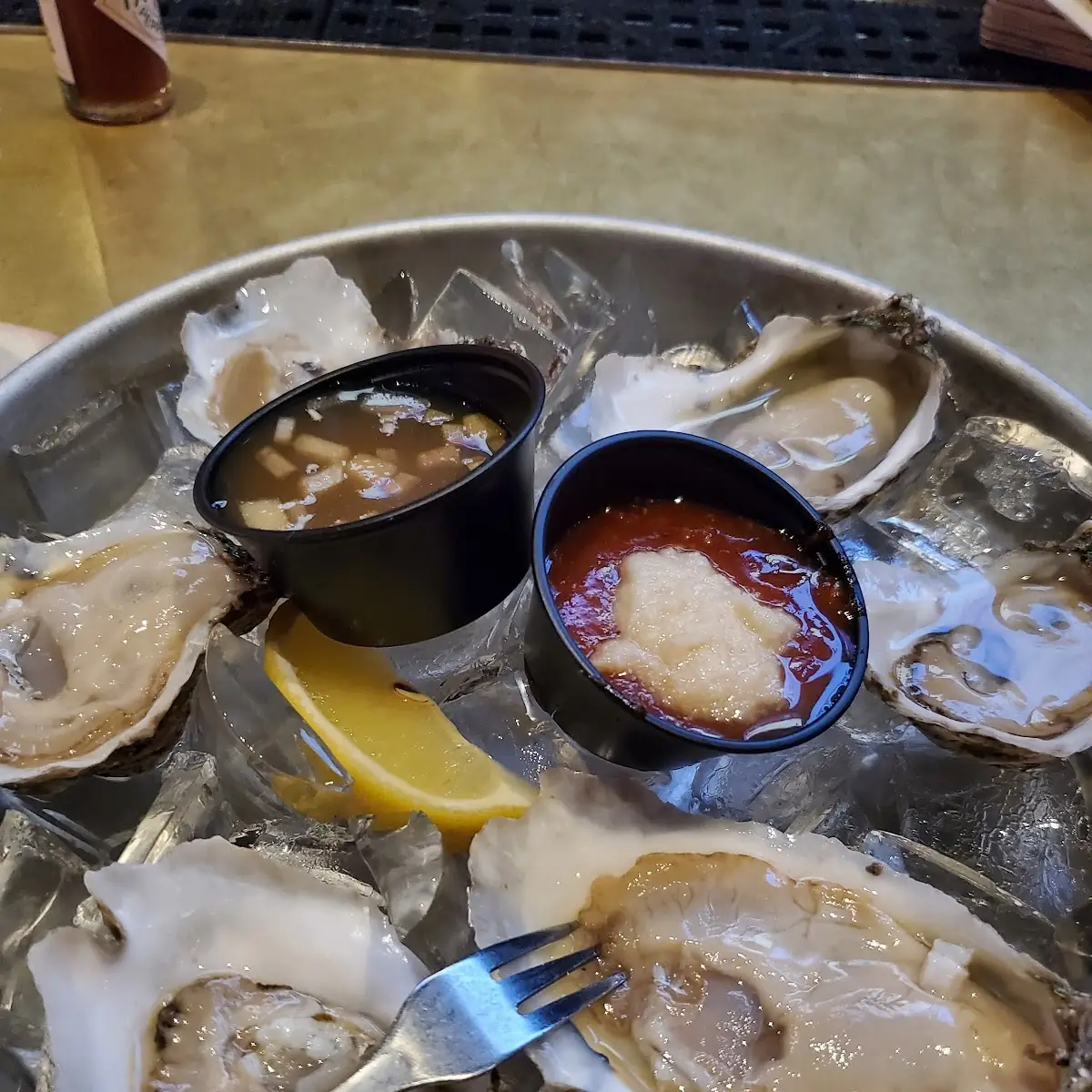 Oysters on the Half-Shell