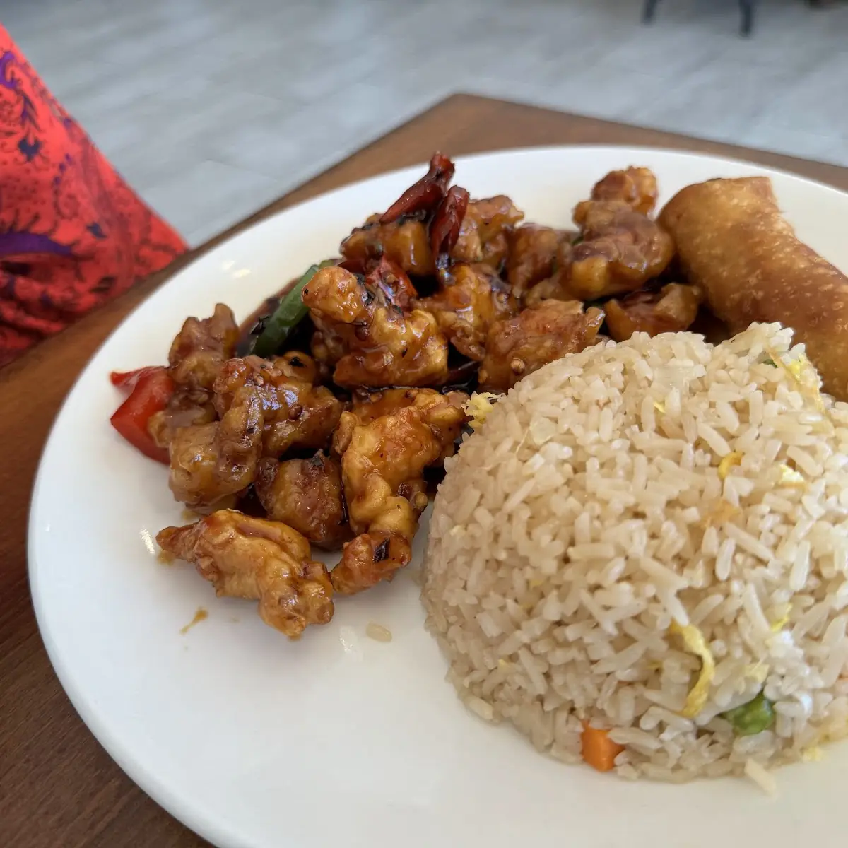 Orange Chicken Fried Rice