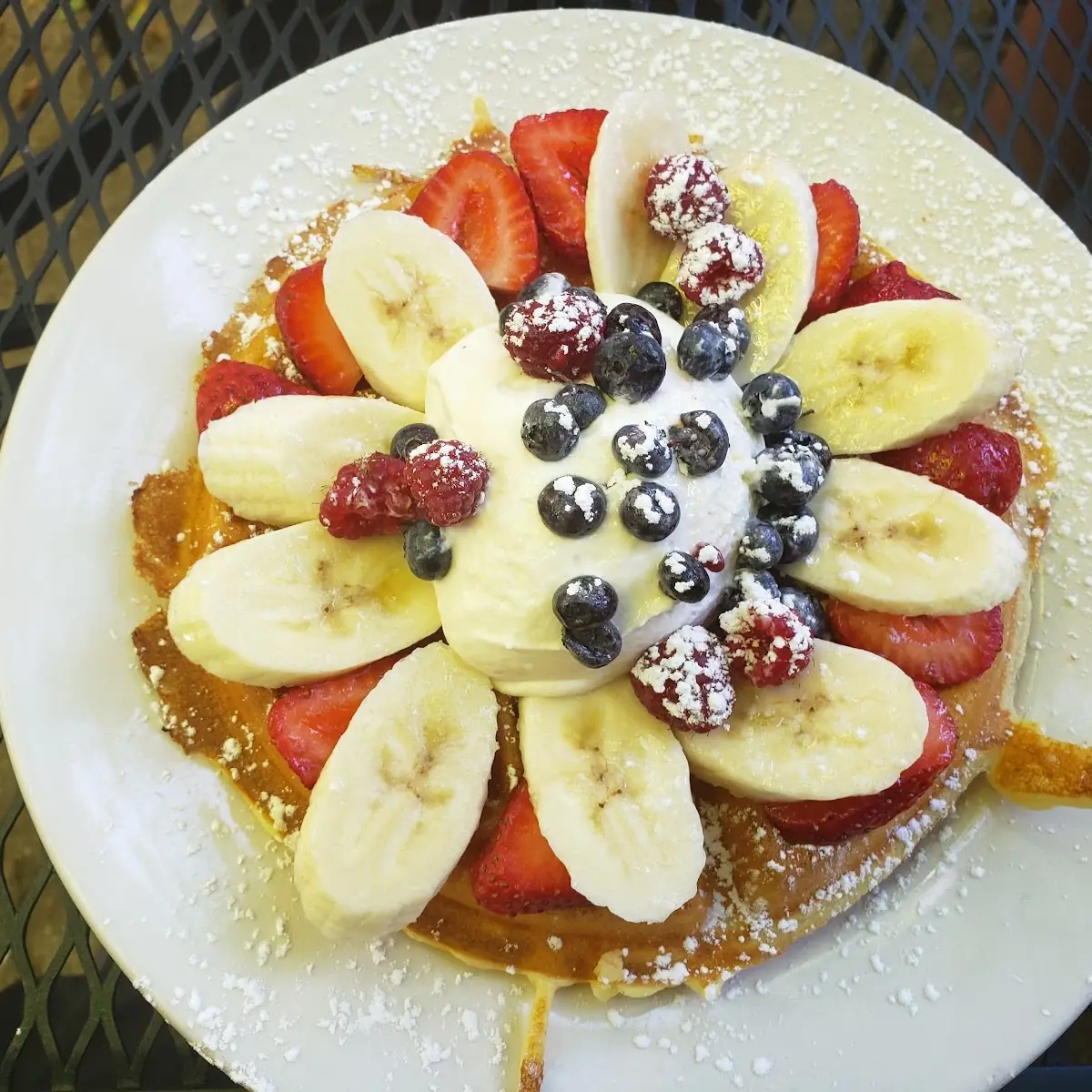 Belgian Waffle & Fresh Berries