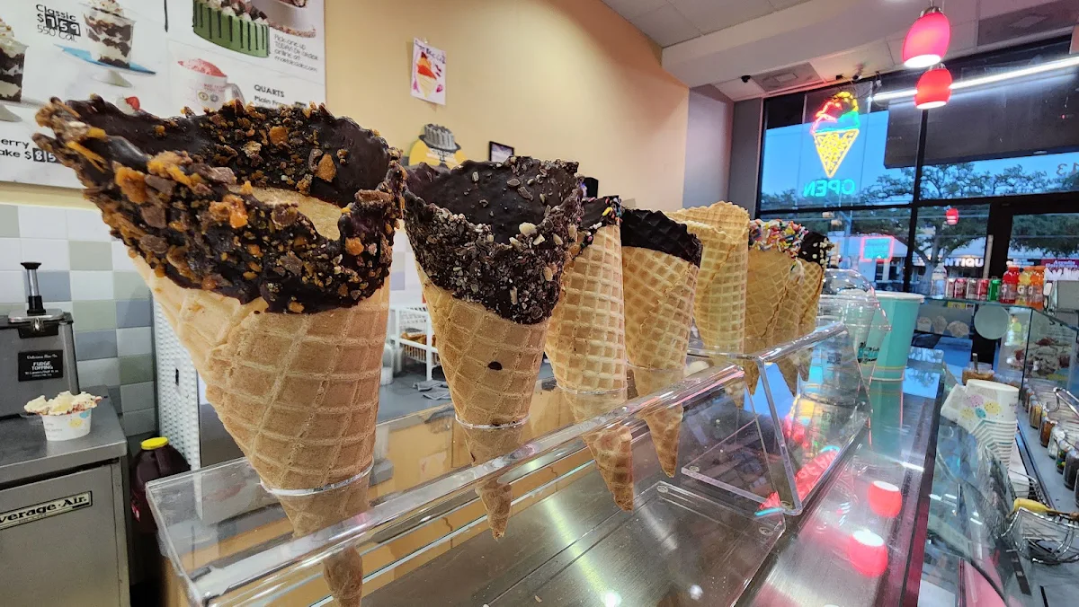 Dipped Waffle Cone