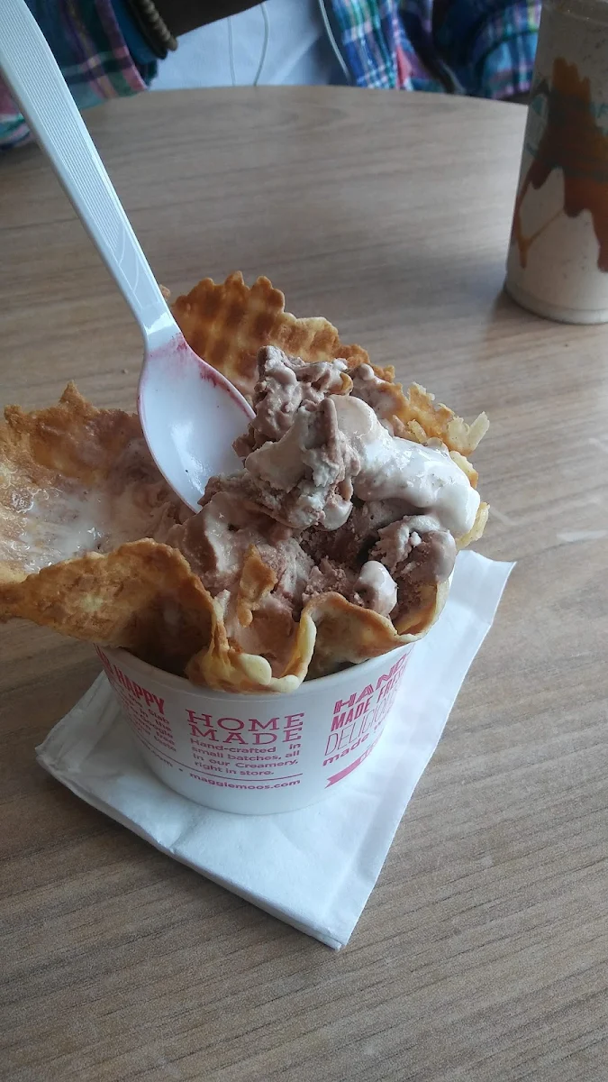 Rocky Road Ice Cream Cone