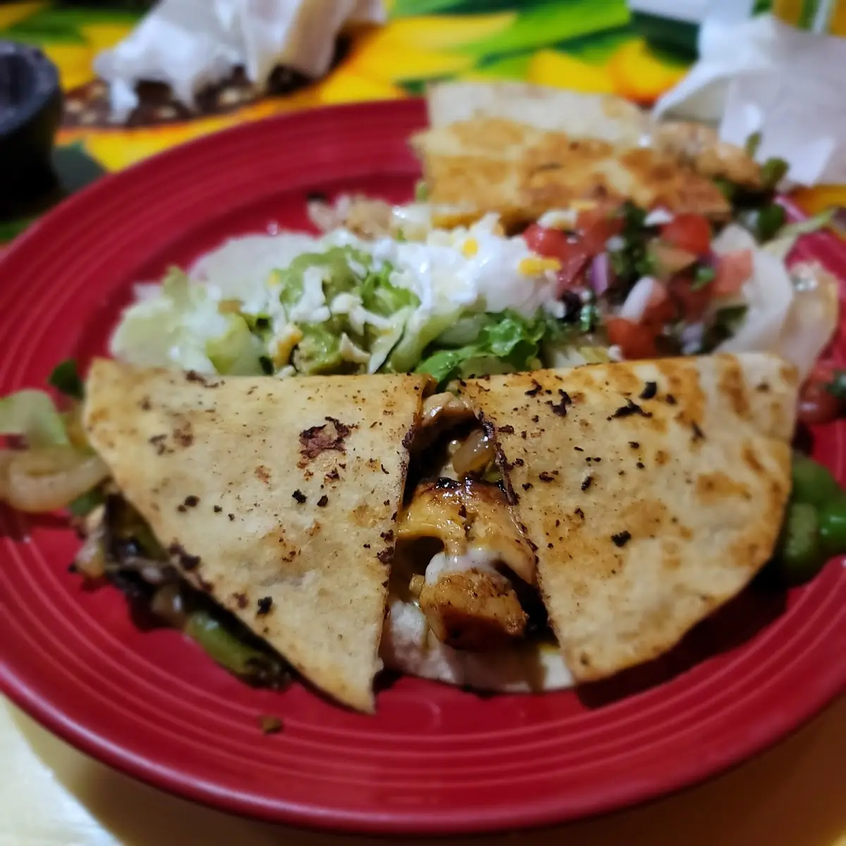 Steak Quesadilla Plato