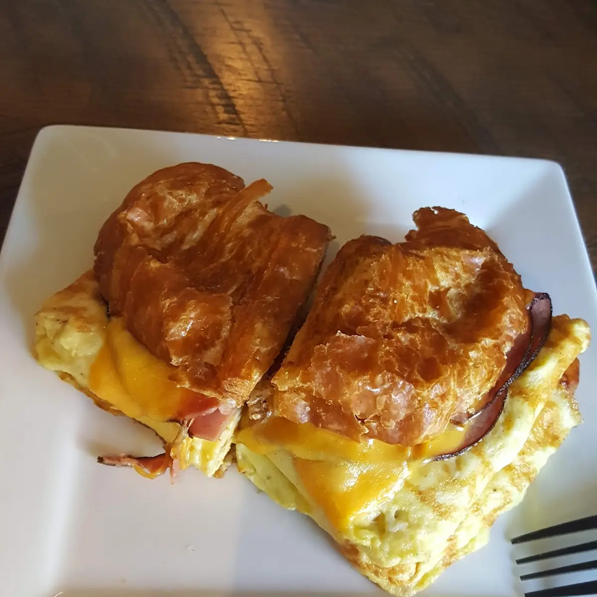 Bacon Egg and Cheese with Raspberry