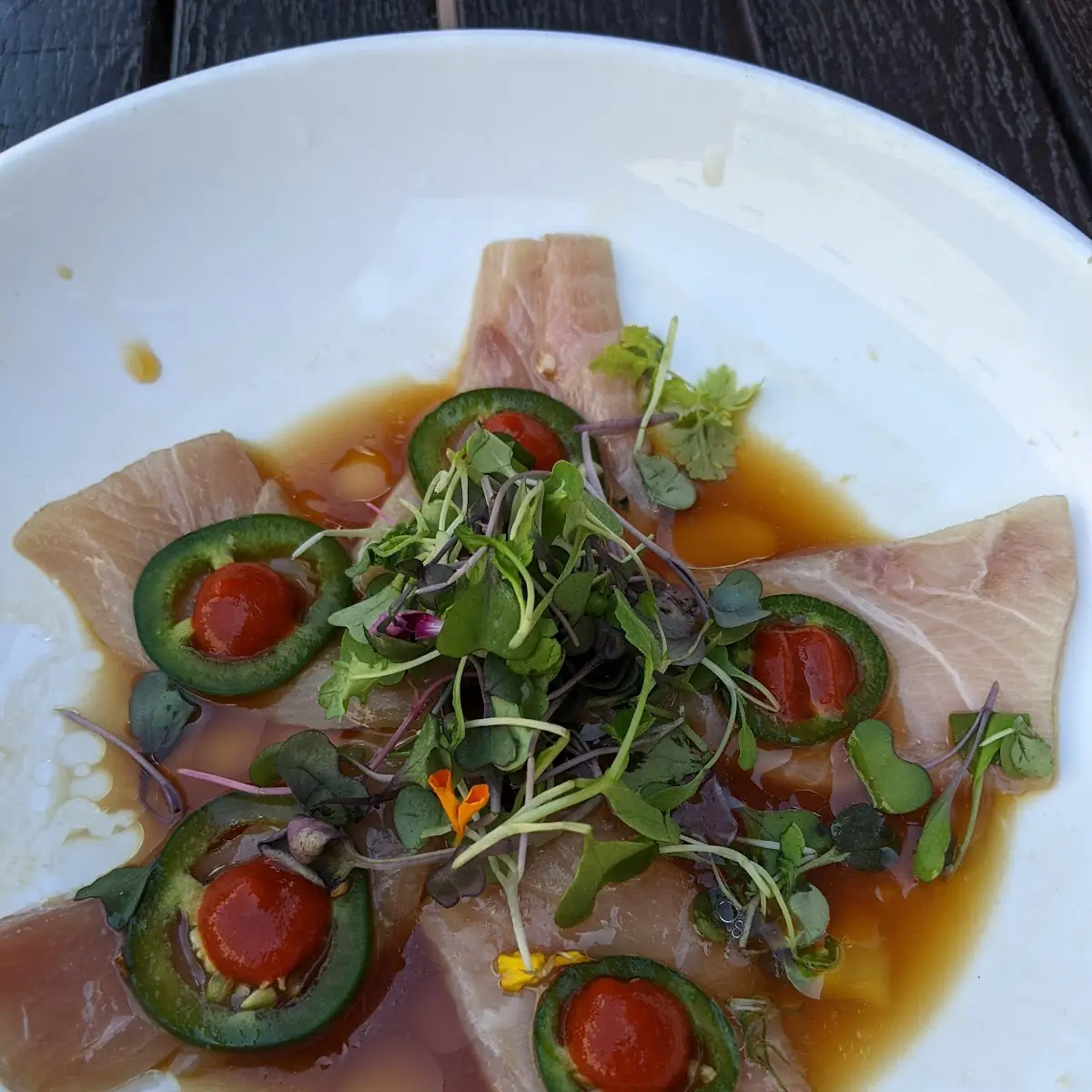Yellowtail Sashimi