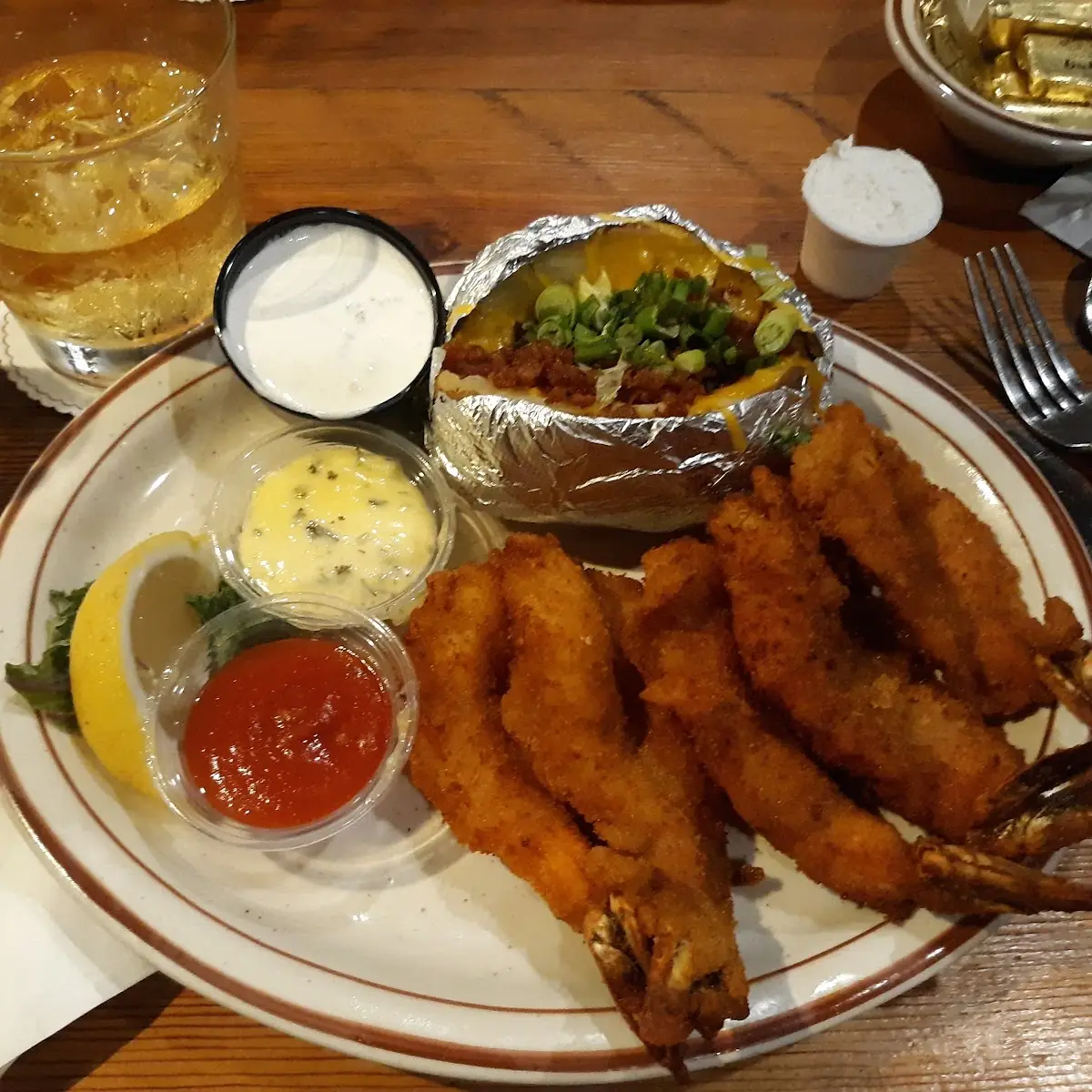 Hand Breaded Prawns