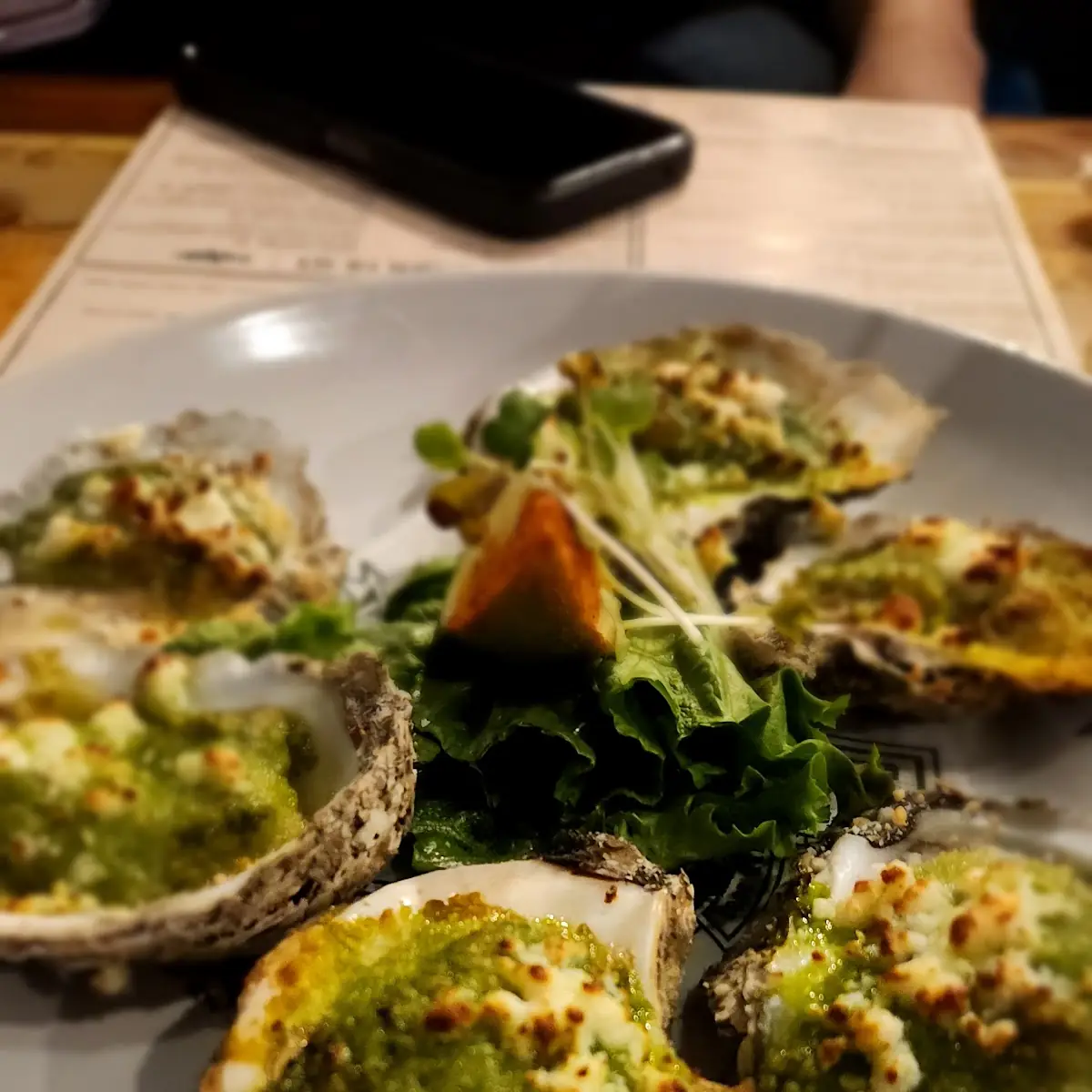 Oysters Rockefeller