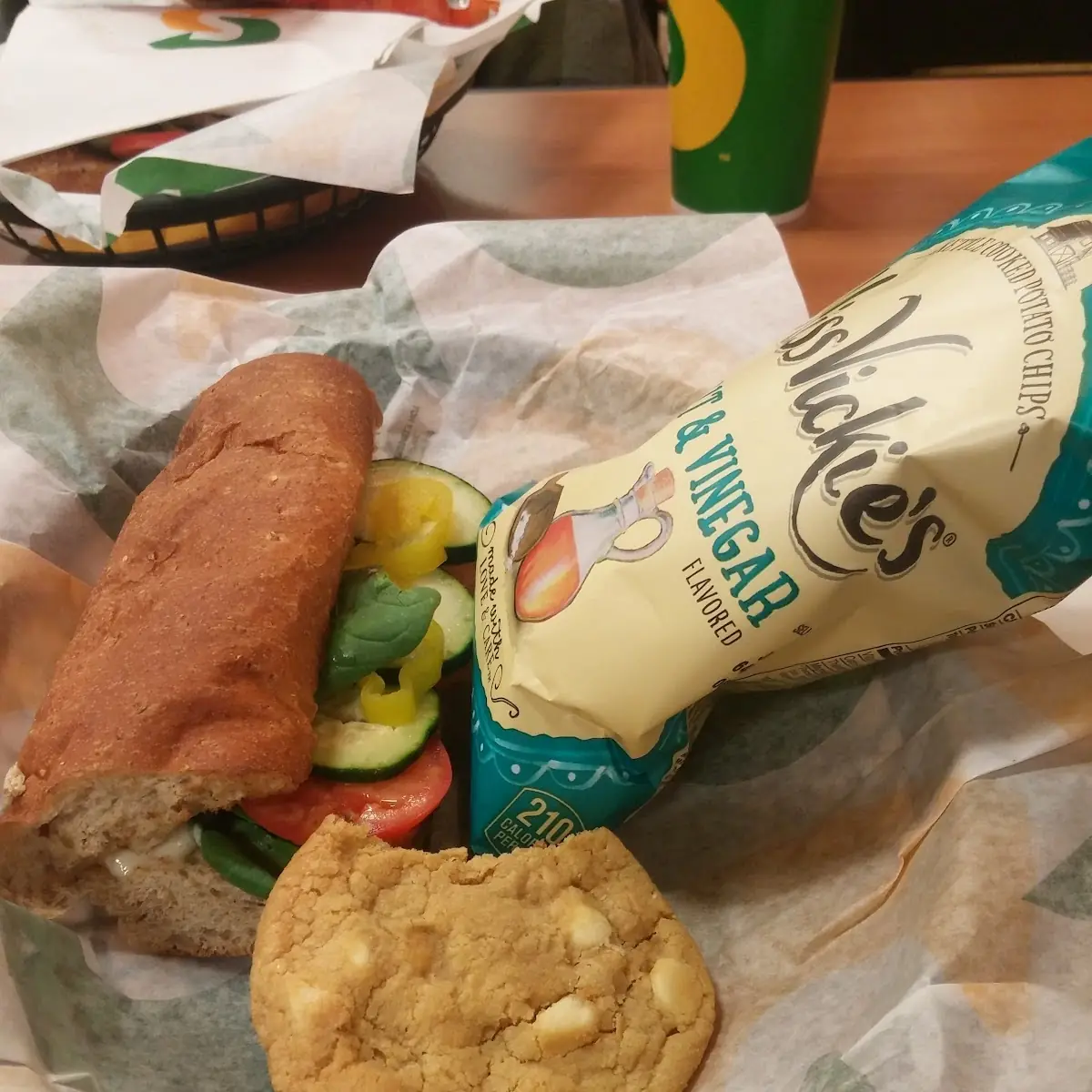 Chicken Breast Sandwich with Veggies