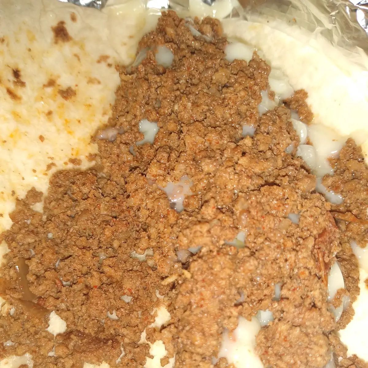 Soft Beef Taco Beef & Cheese Only