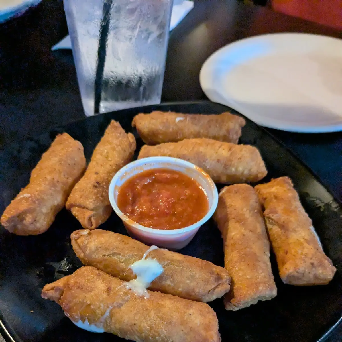 Mozzarella Sticks with Spicy Marinara Sauce