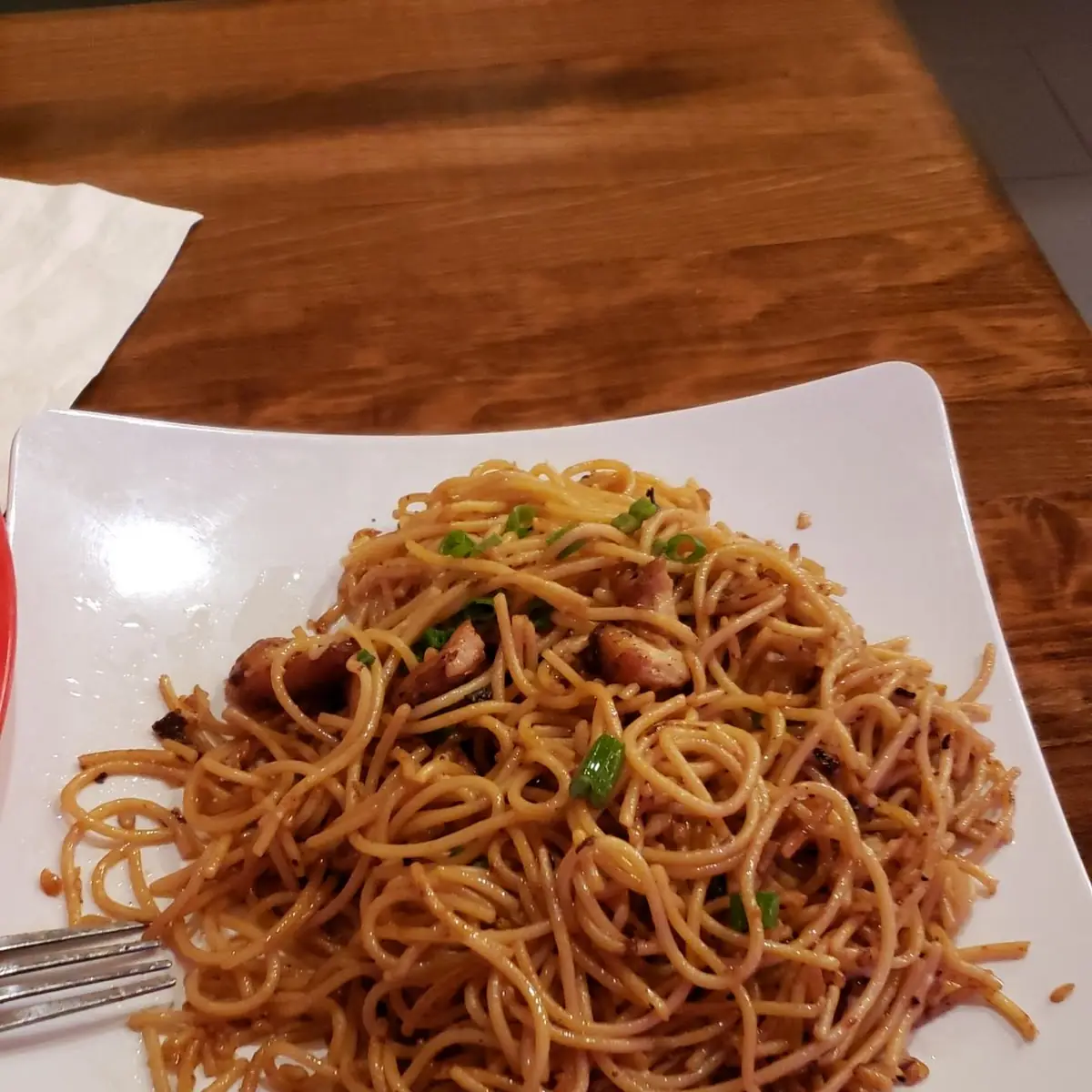 Garlic Chicken Noodles