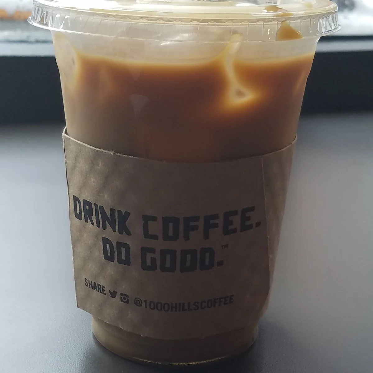 Iced Latte with Almond Milk