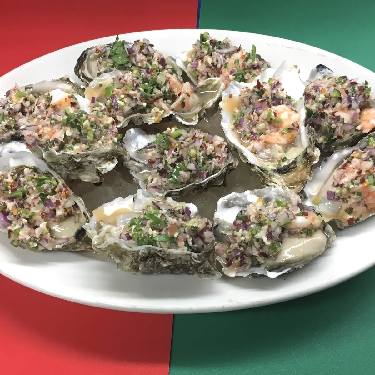 Oysters Rockefeller