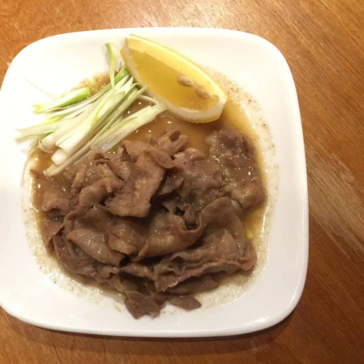 Sauteed Beef Tongue