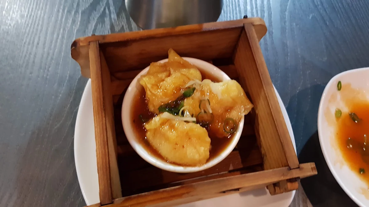 Prawn and Ginger Dumplings, duck duck kitchen