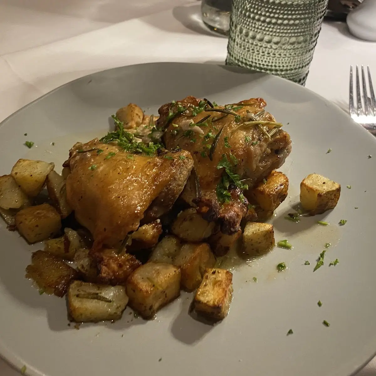 Chicken Thighs and Potatoes