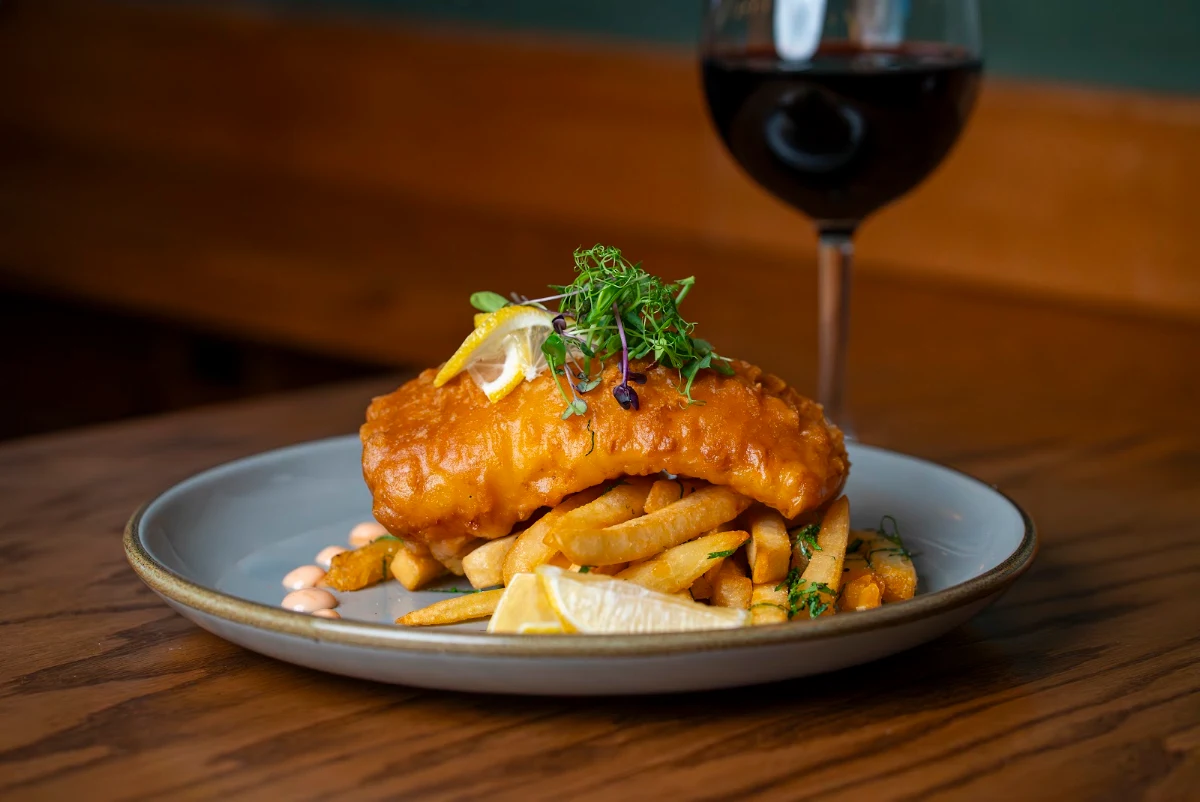 Beer Battered Fish & Chips