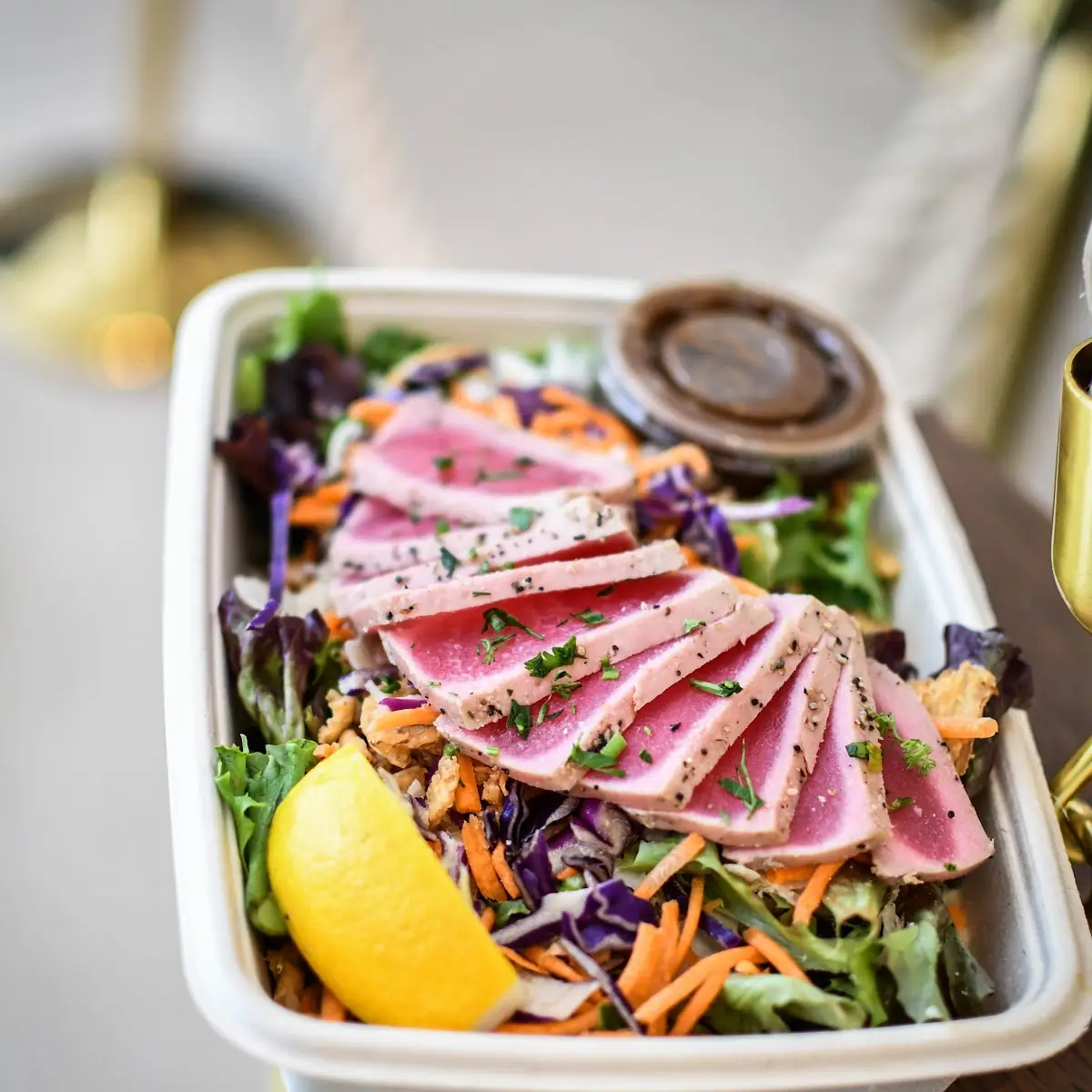 Seared Tuna Sesame Salad