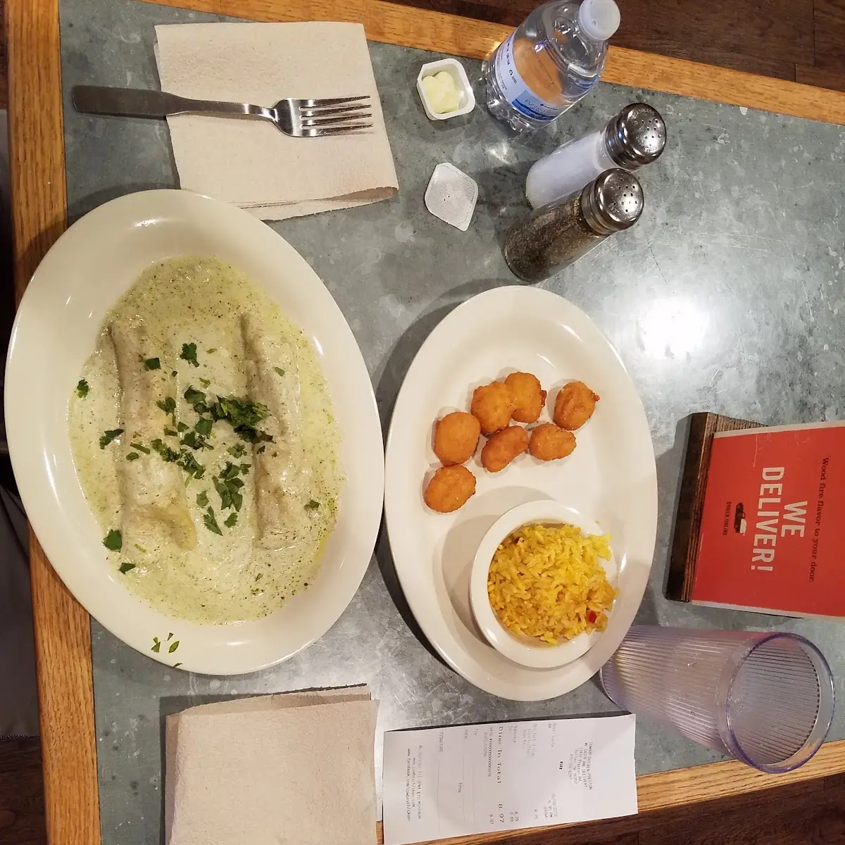 Chicken Enchilada Plate