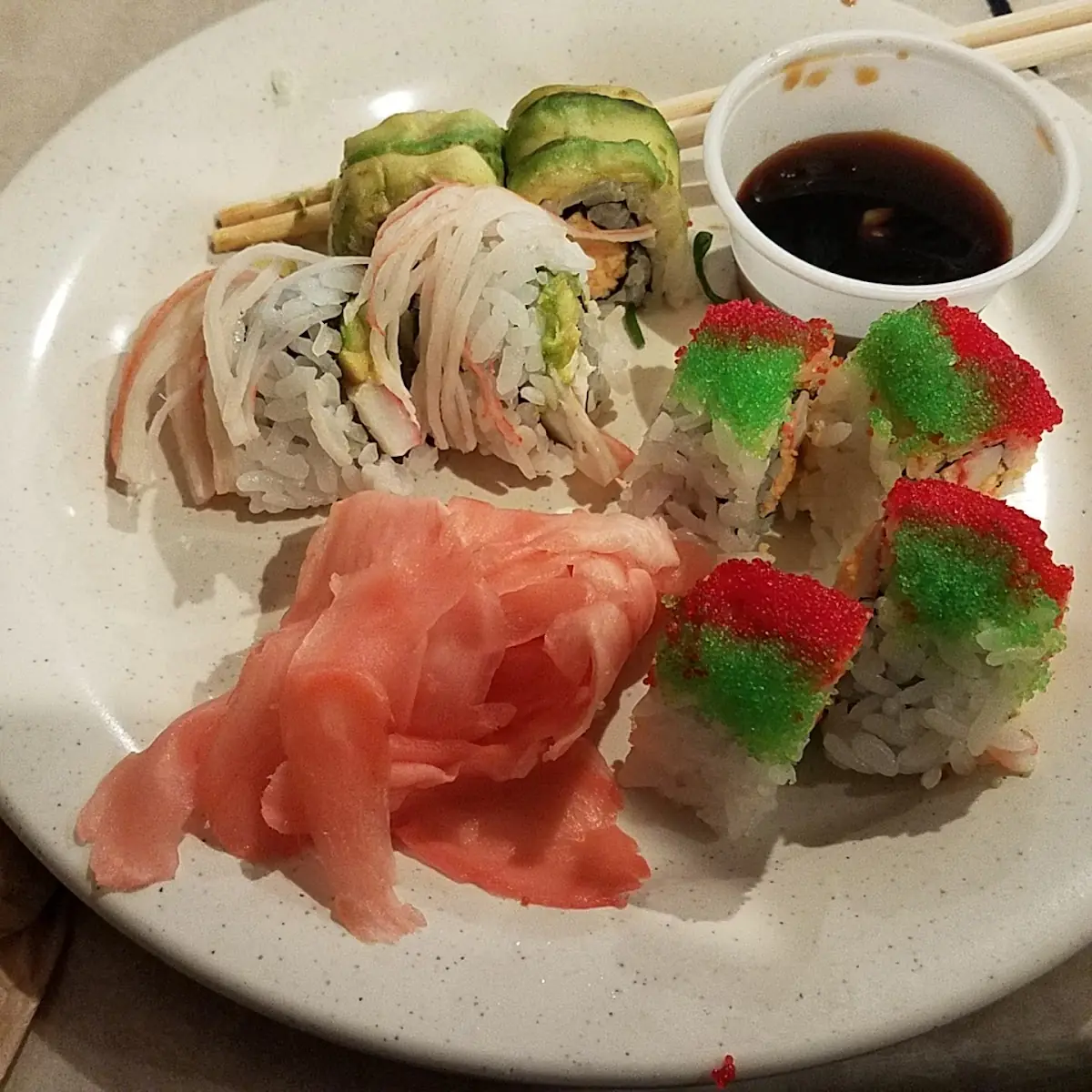 Self Made Sushi Plate