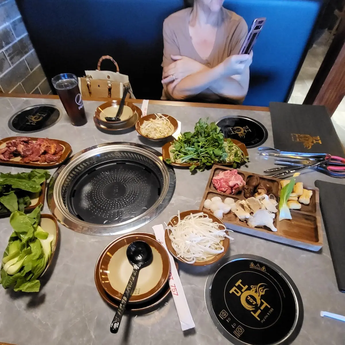 Hot Pot and Korean BBQ Experience