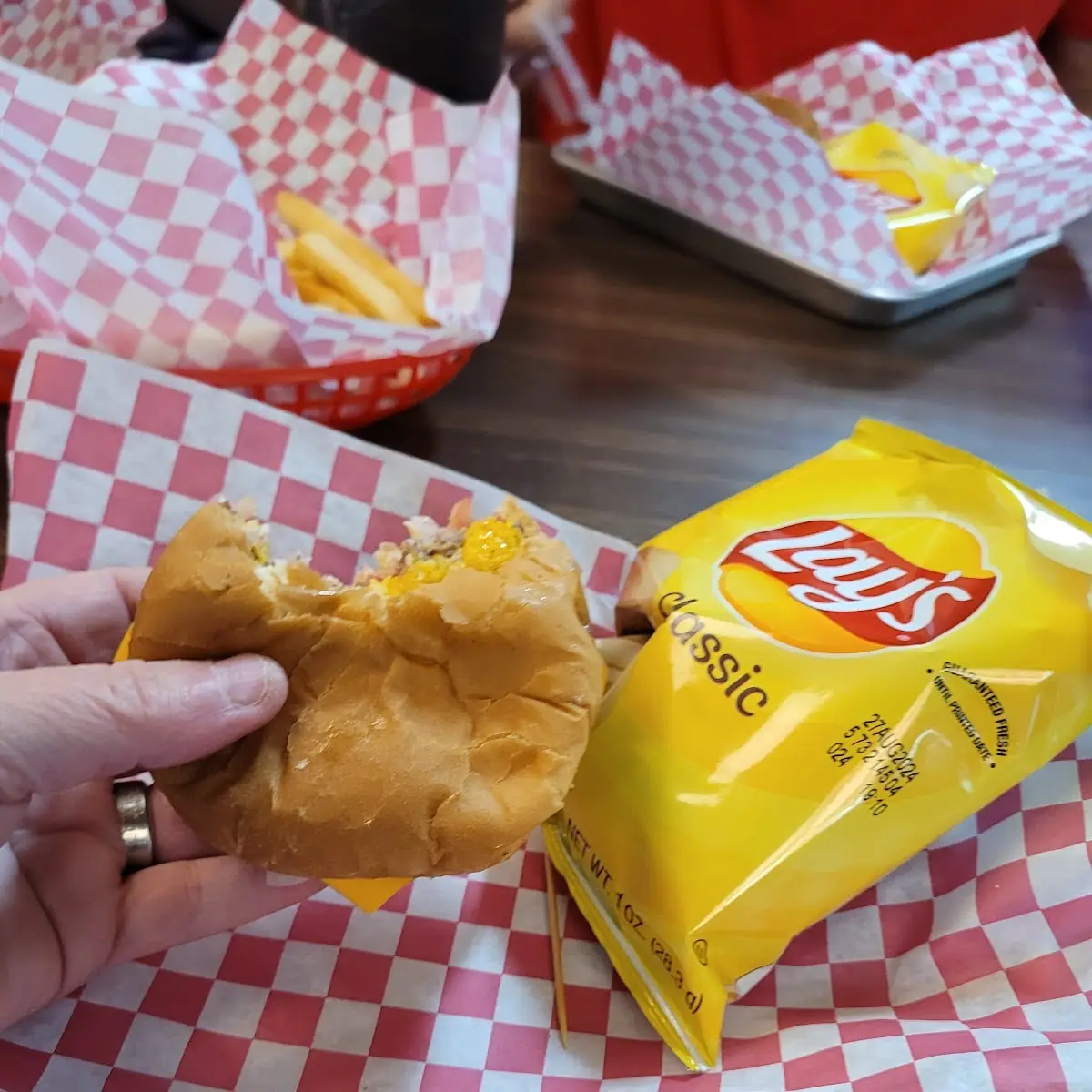 There Cheese Burger Combo