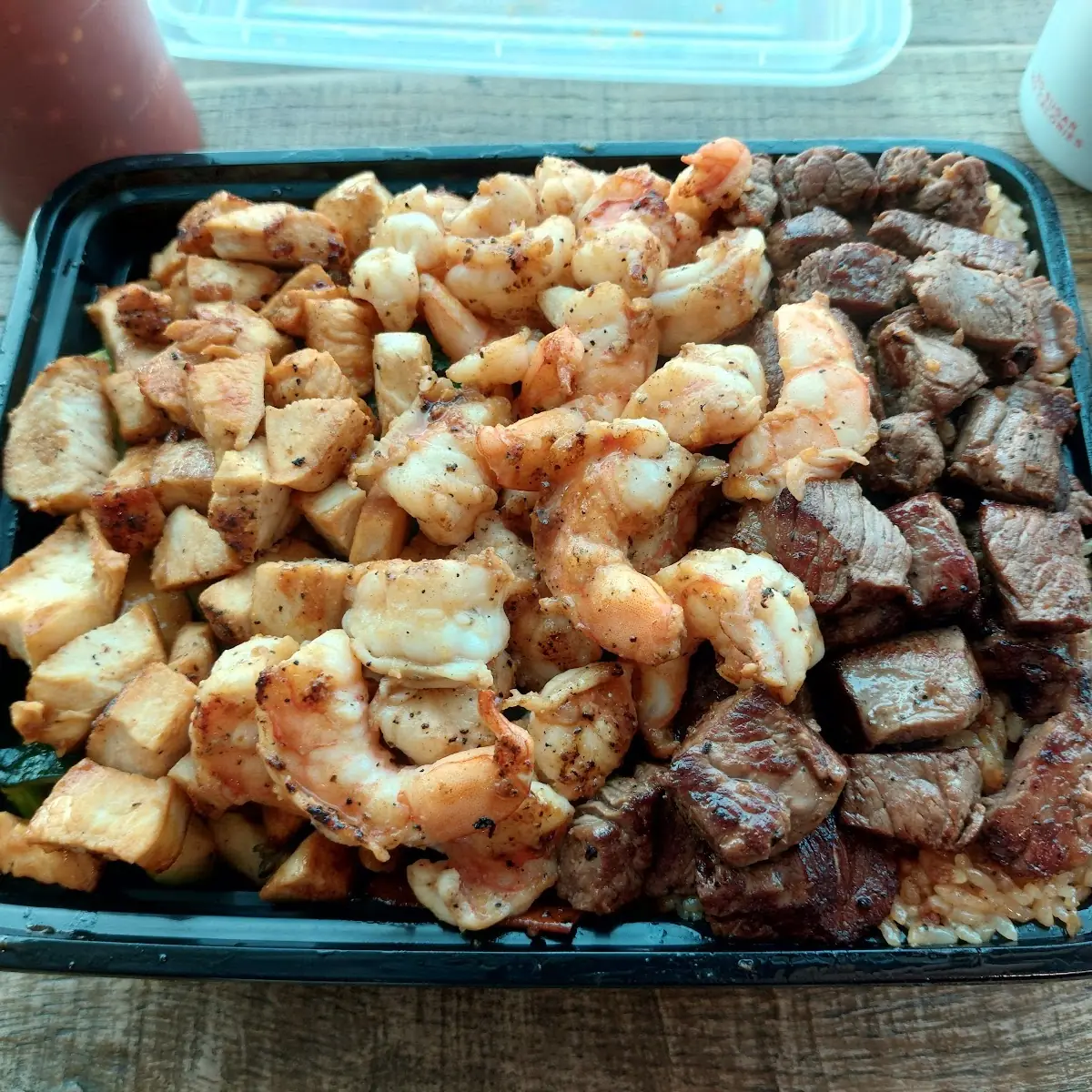Filet Mignon Chicken & Shrimp Trio Combination