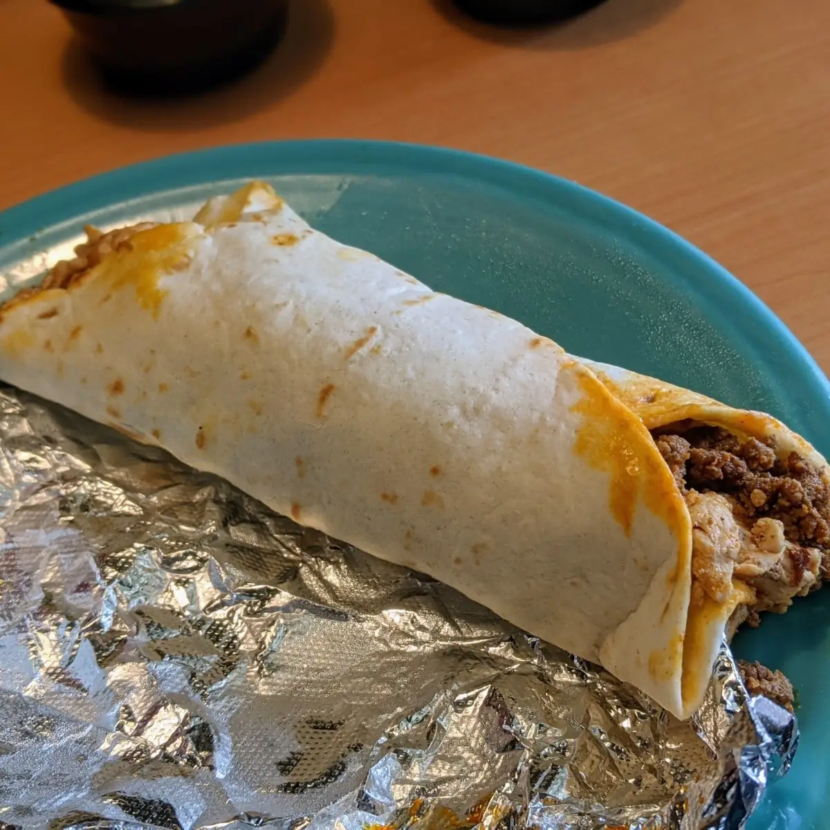 Chorizo Breakfast Burrito