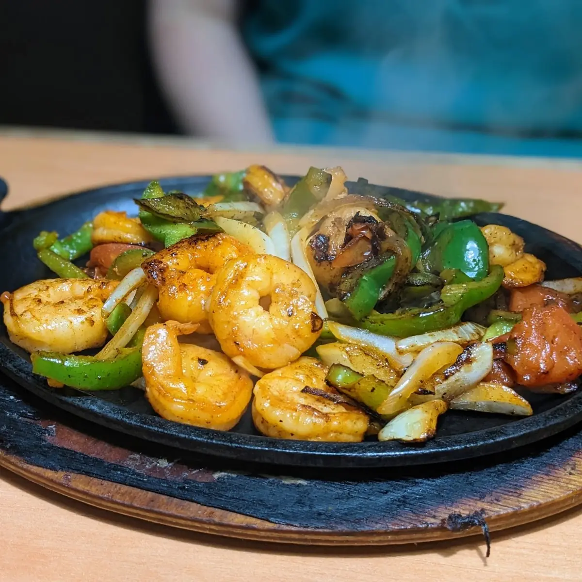 Shrimp Fajitas