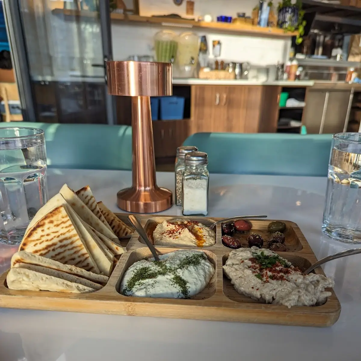 Hummus and Pita Bread