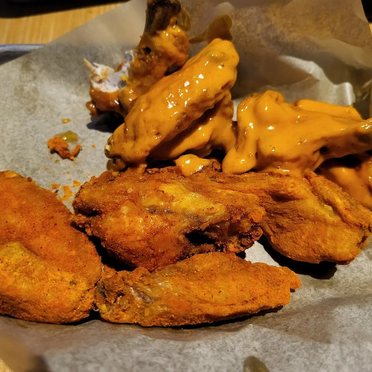 Buffalo Dry Rub and Mild Wet Sauce