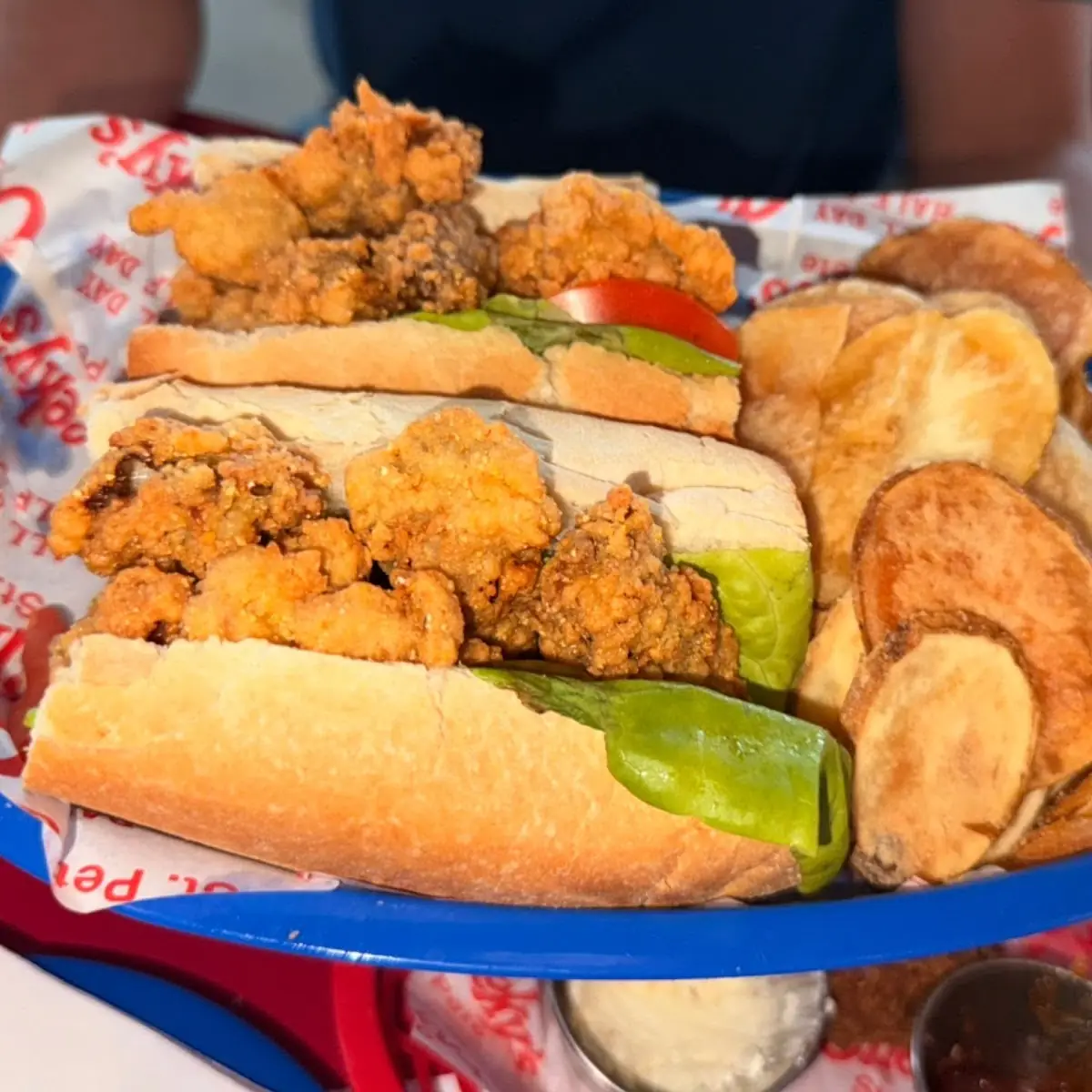 Fried Oyster PO'Boy