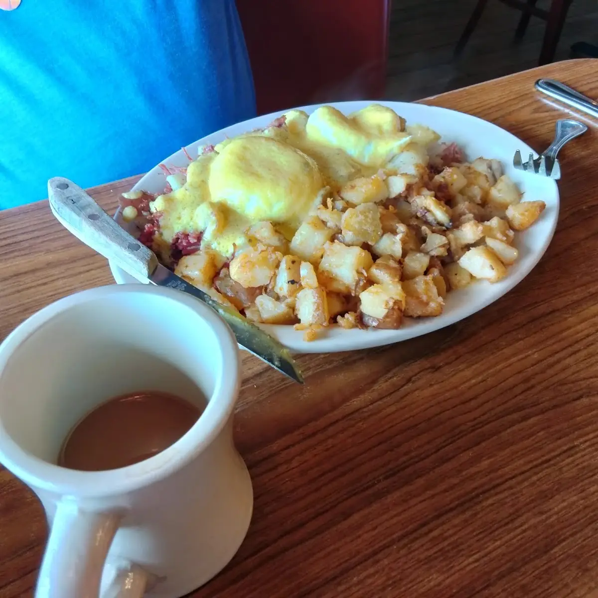 Homemade Hash & Eggs