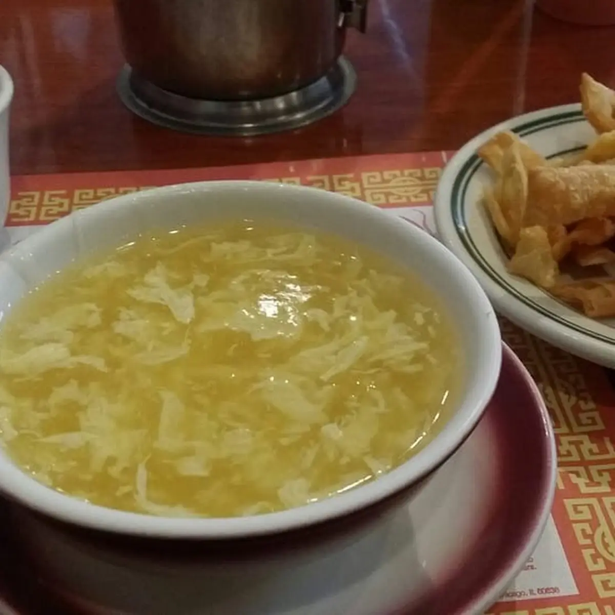 Wonton Egg Drop Soup