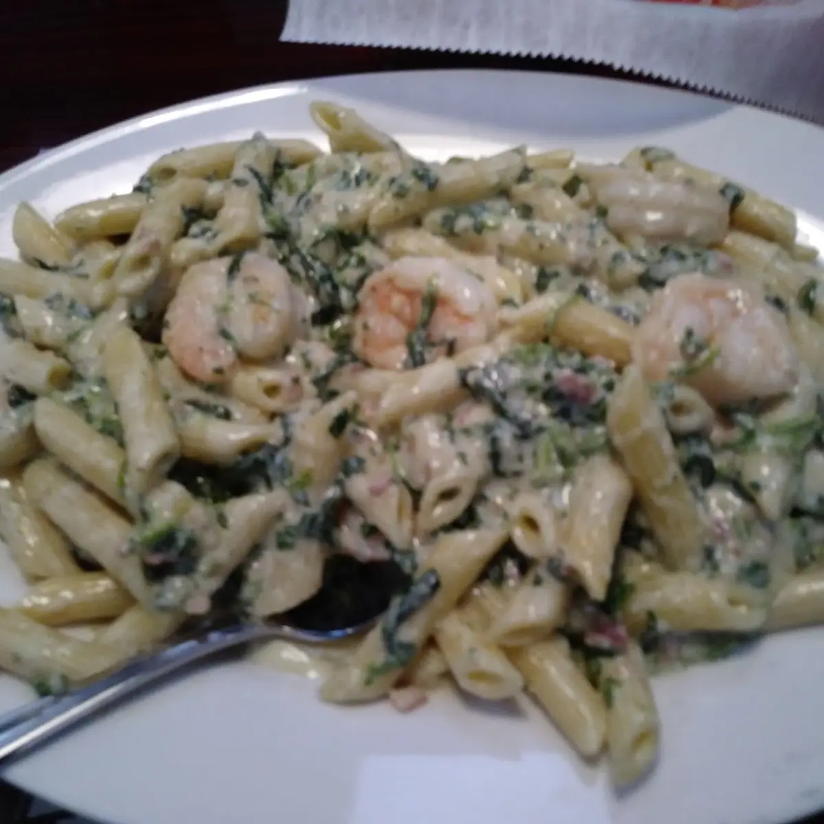 Shrimp Alfredo Entrée
