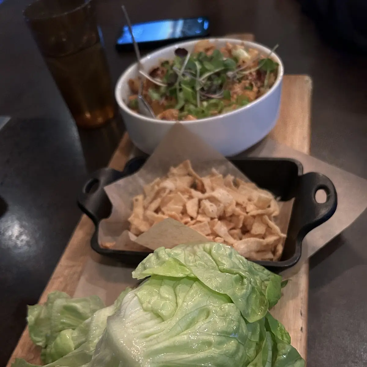 Chicken Lettuce Cups