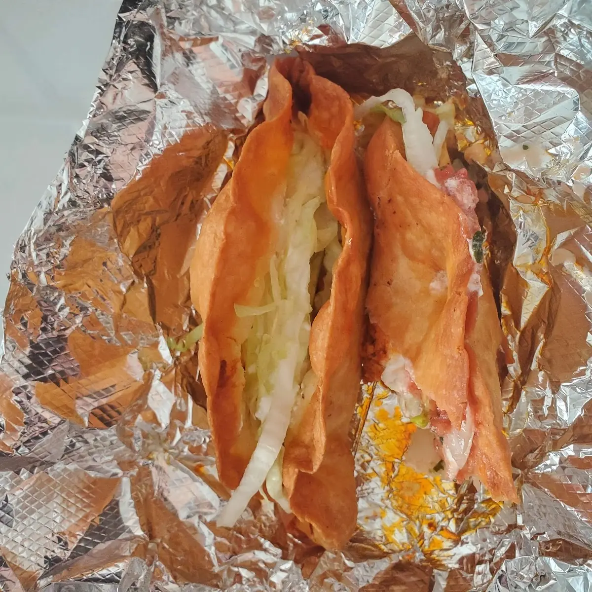 Deep Fried Flour Tacos