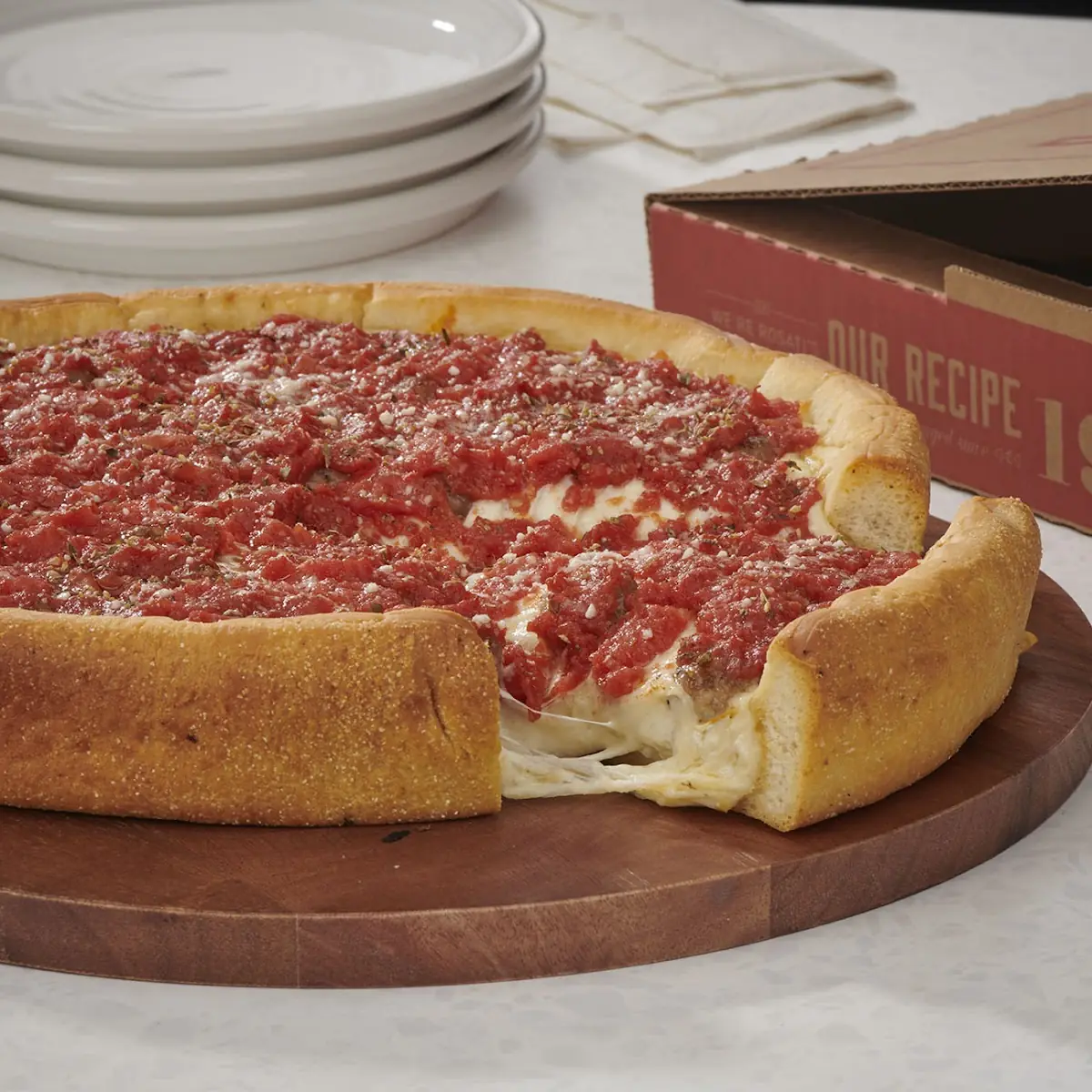 Deep Dish Pan Pizza