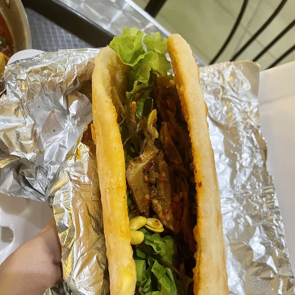 Spicy Beef Egg Pancake