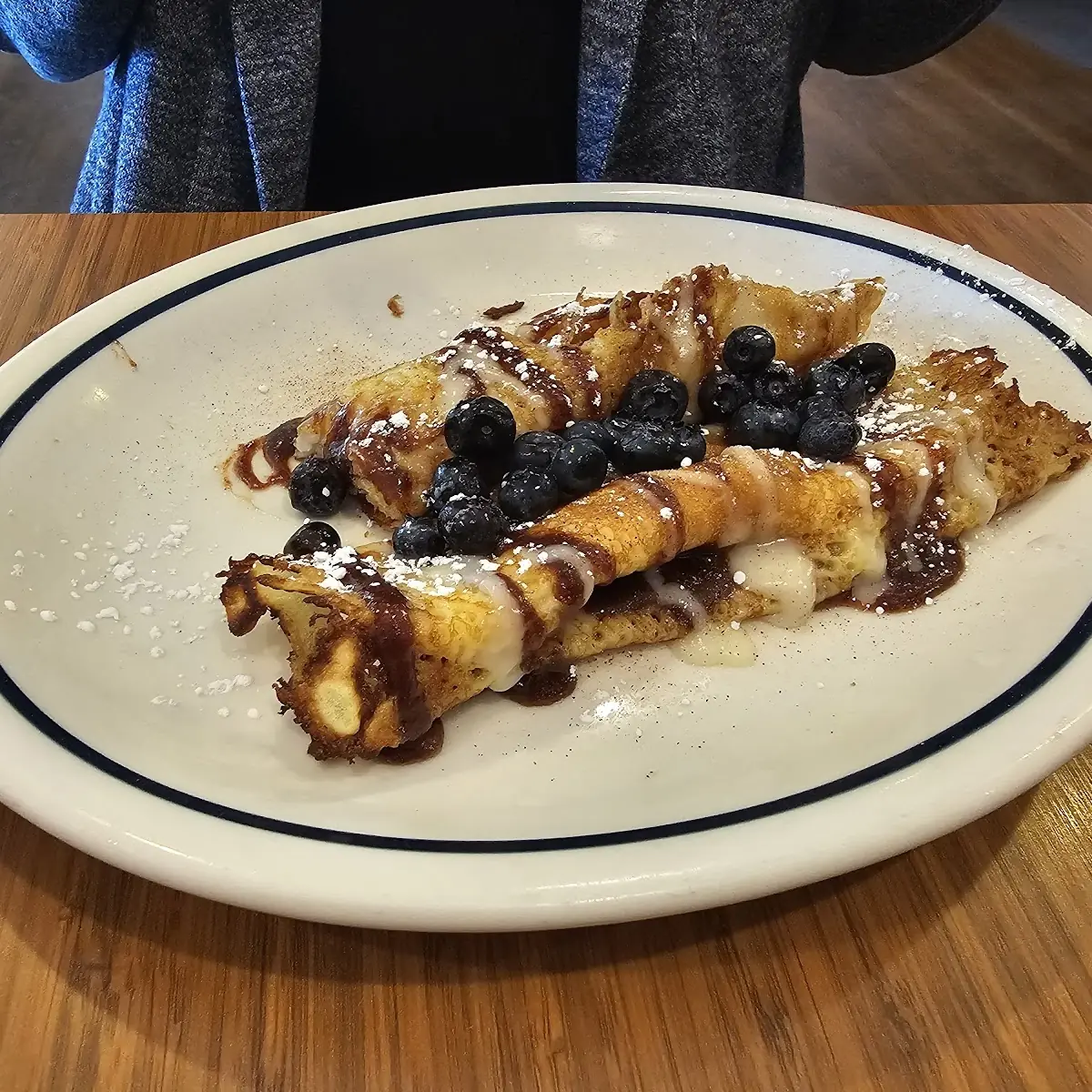 Cinnamon Roll Crepes
