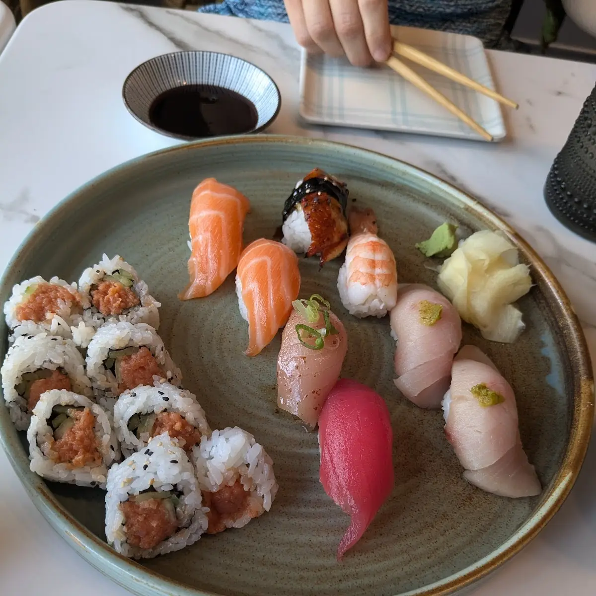 Assorted Sushi Nigiri and Maki