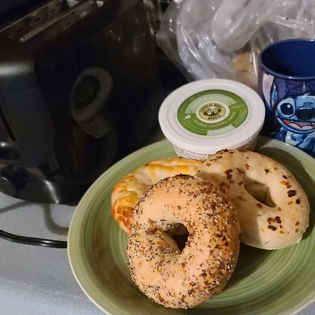 Asiago Cheese Bagel