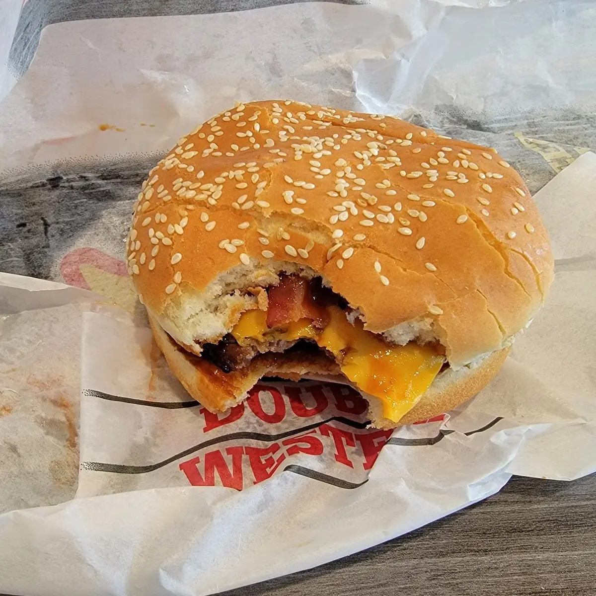 Western Bacon Cheeseburger