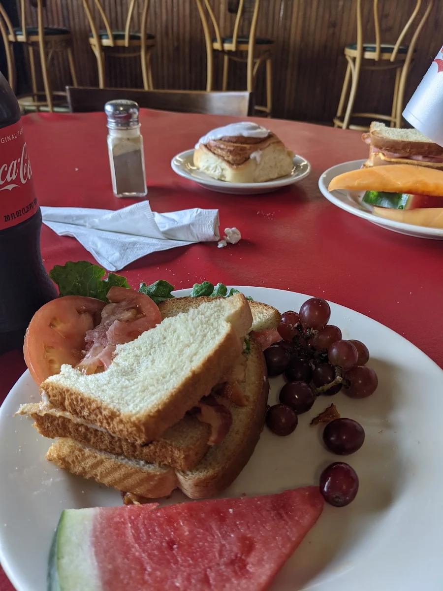 blt with Fresh Fruit